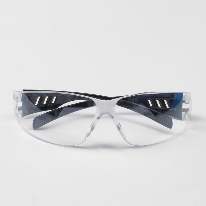 Очки защитные Исток открытого типа Классик(прозрачные) с черной дужкой очки защитные исток закрытого типа с прям вент