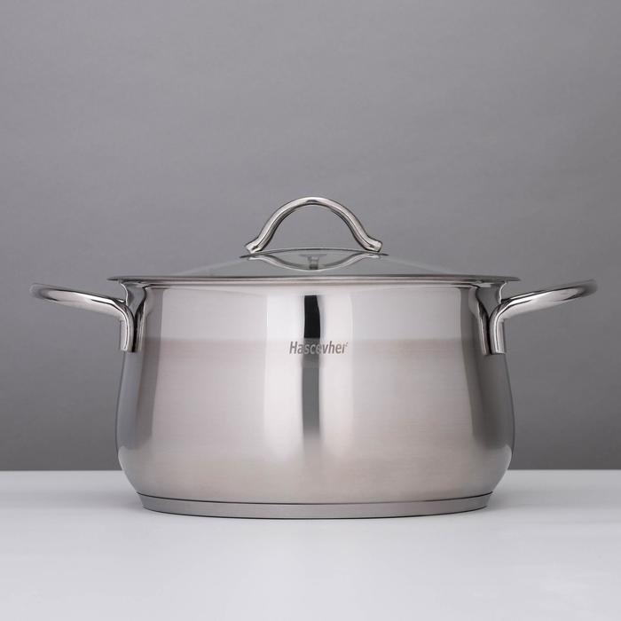 Кастрюля Everest 85 л стеклянная крышка 2650₽