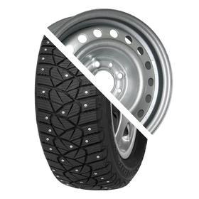 

Колесо в сборе GoodYear UltraGrip 600 175/65 R14 86T шип + Евродиск 14003 5.5x14 4х98 ET35 d58.6 Silver