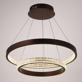 

Светильник с ПДУ 88018/2 LED 56Вт 3000-6000К диммер кофе 60х60х4-104 см
