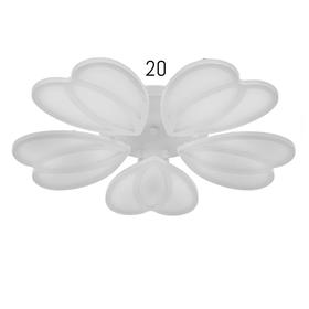 

Люстра с ПДУ 10035/5WT LED 200Вт 3000-6000К диммер белый 62х62 см