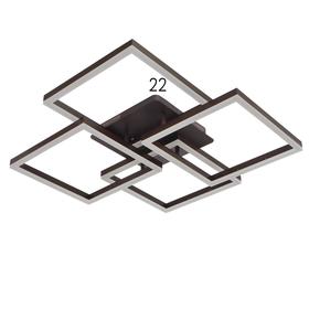 

Люстра с ПДУ 10045/4 LED 192Вт 3000-6000К диммер кофе 65х65 см