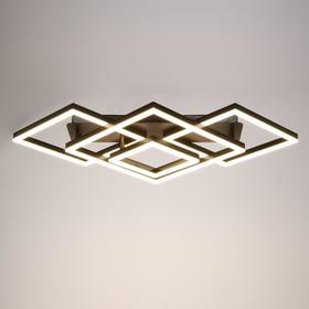 

Люстра с ПДУ 10044/4 LED 192Вт 3000-6000К диммер кофе 90х56 см