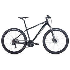 

Велосипед 27,5" Forward Apache 2.2 disc, 2021, цвет черный/серый, размер 21"