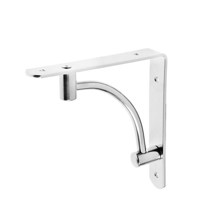 

Кронштейн ARCH 150х150, цвет хром