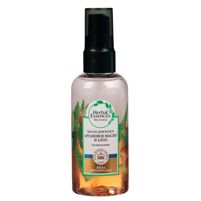 Масло для волос Herbal Essences, аргановое масло и алоэ, 100 мл