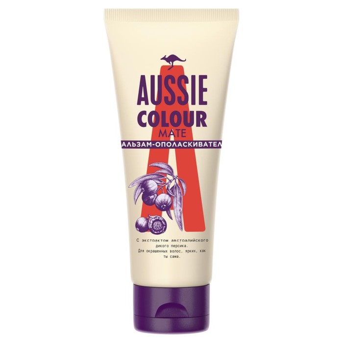 Бальзам-ополаскиватель Aussie Colour Mate, для окрашенных волос, 200 мл