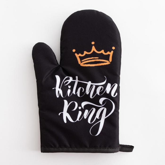 фото Варежка доляна «king» 26х16 см