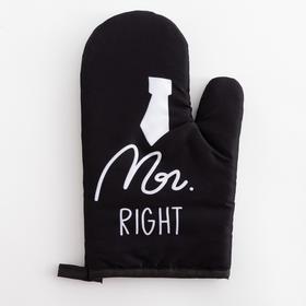 

Варежка Доляна "Mr right" 26*16 см, 100% п/э