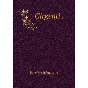 

Книга Girgenti.
