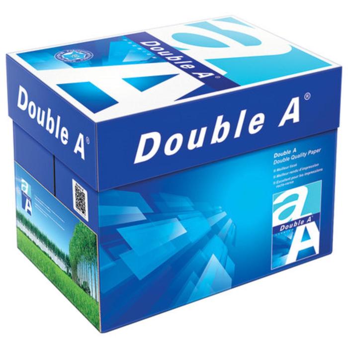 

Бумага А3 500 л, DOUBLE A, 80 г/м2, белизна 163% CIE, класс А+