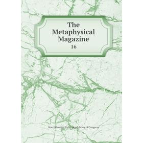 

Книга The Metaphysical Magazine 16