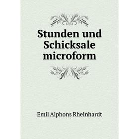 

Книга Stunden und Schicksale microform