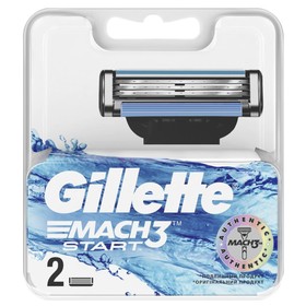

Сменные кассеты для бритья Gillette Mach 3 Start, 2 шт.