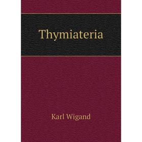 

Книга Thymiateria