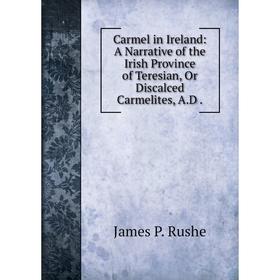 

Книга Carmel in Ireland: A Narrative of the Irish Province of Teresian, Or Discalced Carmelites, A.D.