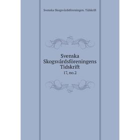 

Книга Svenska Skogsvårdsföreningens Tidskrift 17, no.2