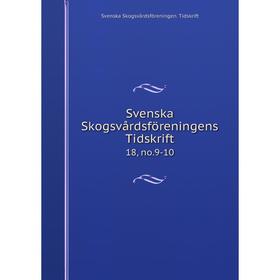 

Книга Svenska Skogsvårdsföreningens Tidskrift 18, no.9-10