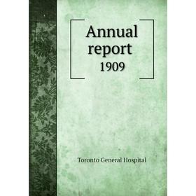 

Книга Annual report 1909