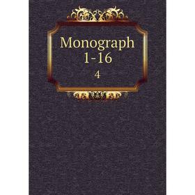 

Книга Monograph 1-164