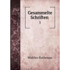 

Книга Gesammelte Schriften 1