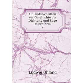 

Книга Uhlands Schriften zur Geschichte der Dichtung und Sage microform 6