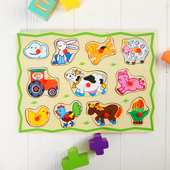 Рамка-вкладыш "Фермерское хозяйство", 11 вложений