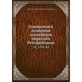 

Книга Commentarii Academiae scientiarum imperialis Petropolitanae 13, 1741-43