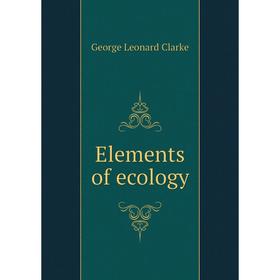 

Книга Elements of ecology