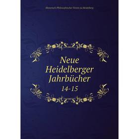 

Книга Neue Heidelberger Jahrbücher14-15
