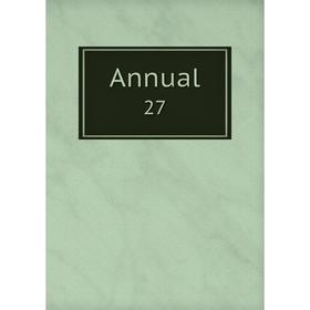 

Книга Annual 27