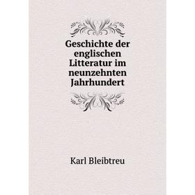 

Книга Geschichte der englischen Litteratur im neunzehnten Jahrhundert