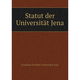 

Книга Statut der Universität Jena