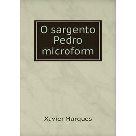 

Книга O sargento Pedro microform