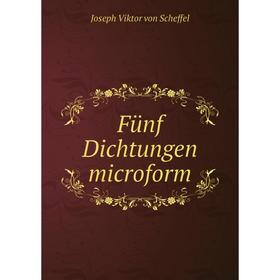 

Книга Fünf Dichtungen microform