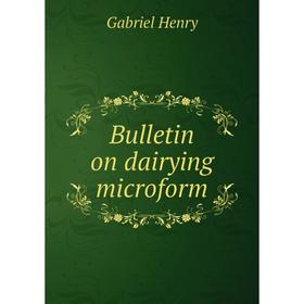 

Книга Bulletin on dairying microform