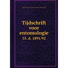 

Книга Tijdschrift voor entomologie 35. d. 1891/92