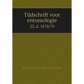 

Книга Tijdschrift voor entomologie 22. d. 1878/79