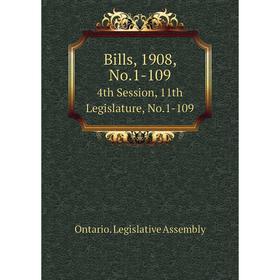 

Книга Bills, 1908, No.1-109 4th Session, 11th Legislature, No.1-109