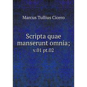 

Книга Scripta quae manserunt omnia; v.01 pt.02