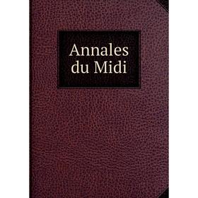 

Книга Annales du Midi