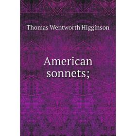 

Книга American sonnets