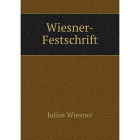 

Книга Wiesner-Festschrift