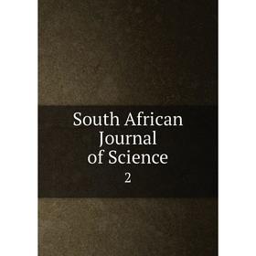 

Книга South African Journal of Science 2