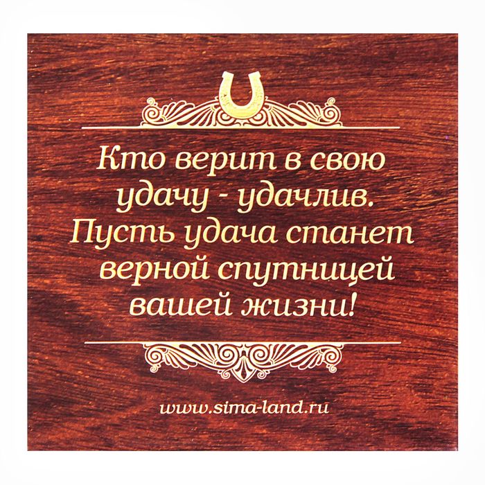 Подкова "Деньги в дом"