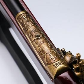 

Сувенирное ружьё на подставке, двуствольное 96х20 см, зажигалка