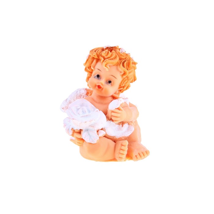 Сувенир "Ангел с розочками", МИКС