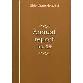 

Книга Annual report no. 14