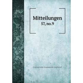

Книга Mitteilungen 57, no9