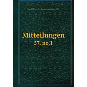 

Книга Mitteilungen 57, no1